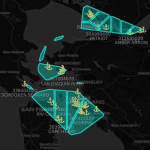 Clustering Ship Data to Identify Port Boundaries